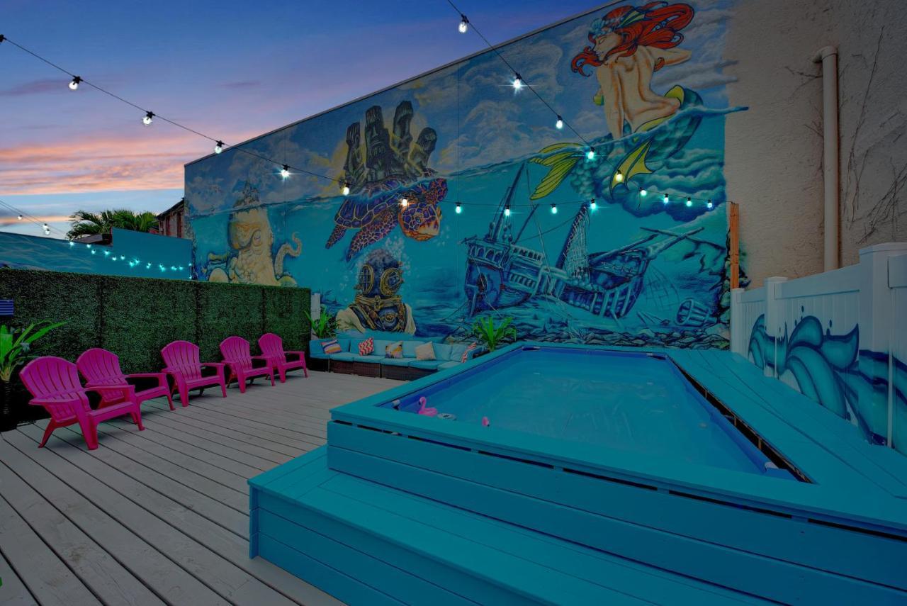 Mermaid House With Pool Jacuzzi Steps To Siesta Key Beach Sarasota Dış mekan fotoğraf